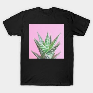 Pink Aloe Tiki T-Shirt